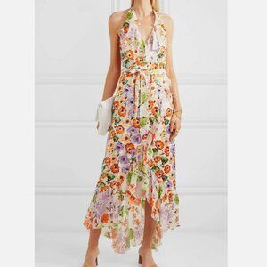 blue occasion maxi dress Blue Wedding Maxi Dress – Slim Fit with Pleated Shoulder Detail Atlantic Depth / XL
